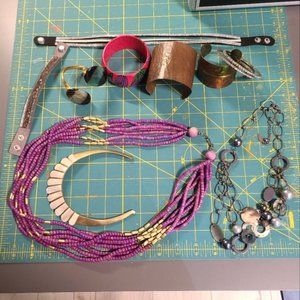 Lot of jewellery, 11 pieces